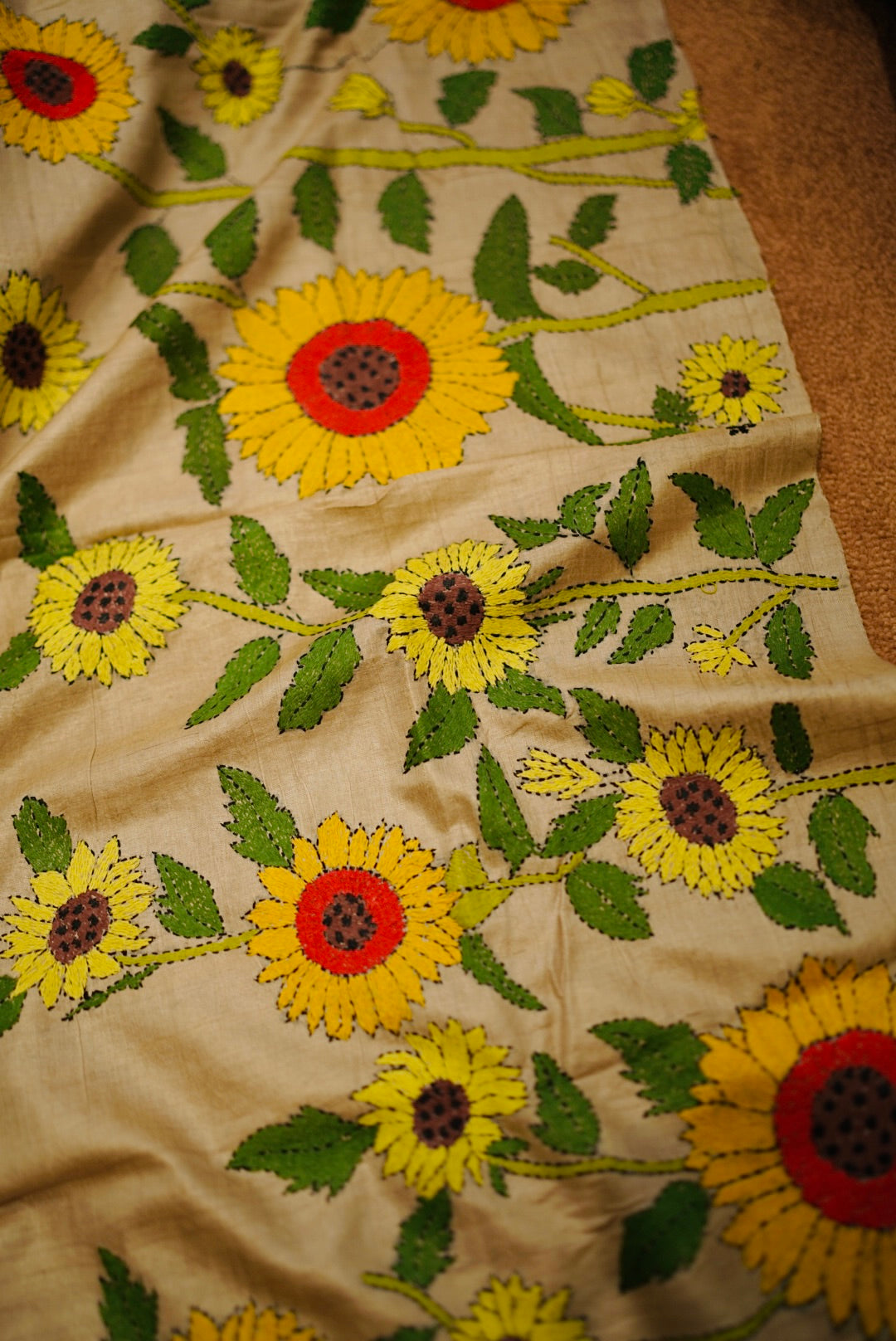 Pure Tussar Kantha