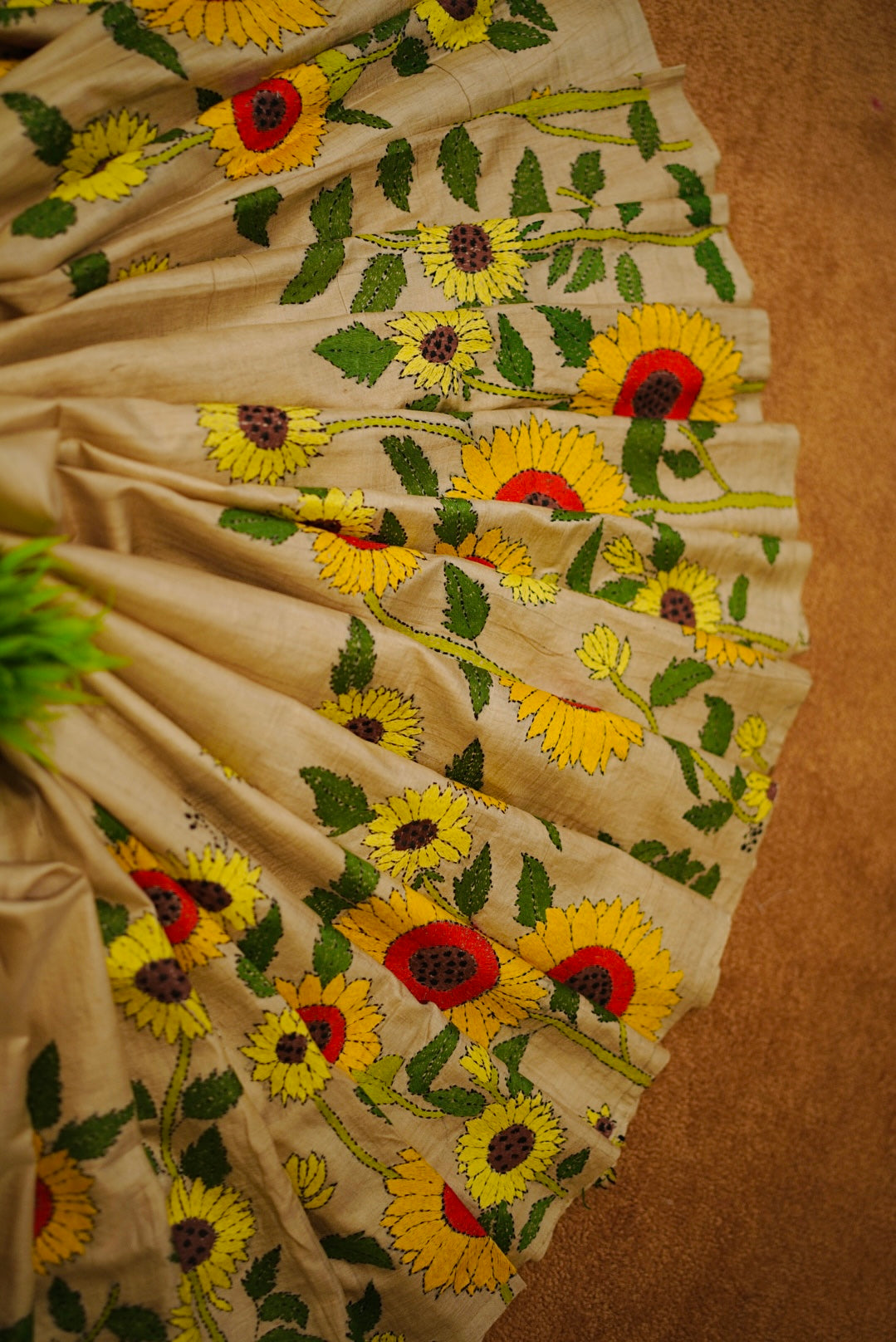 Pure Tussar Kantha
