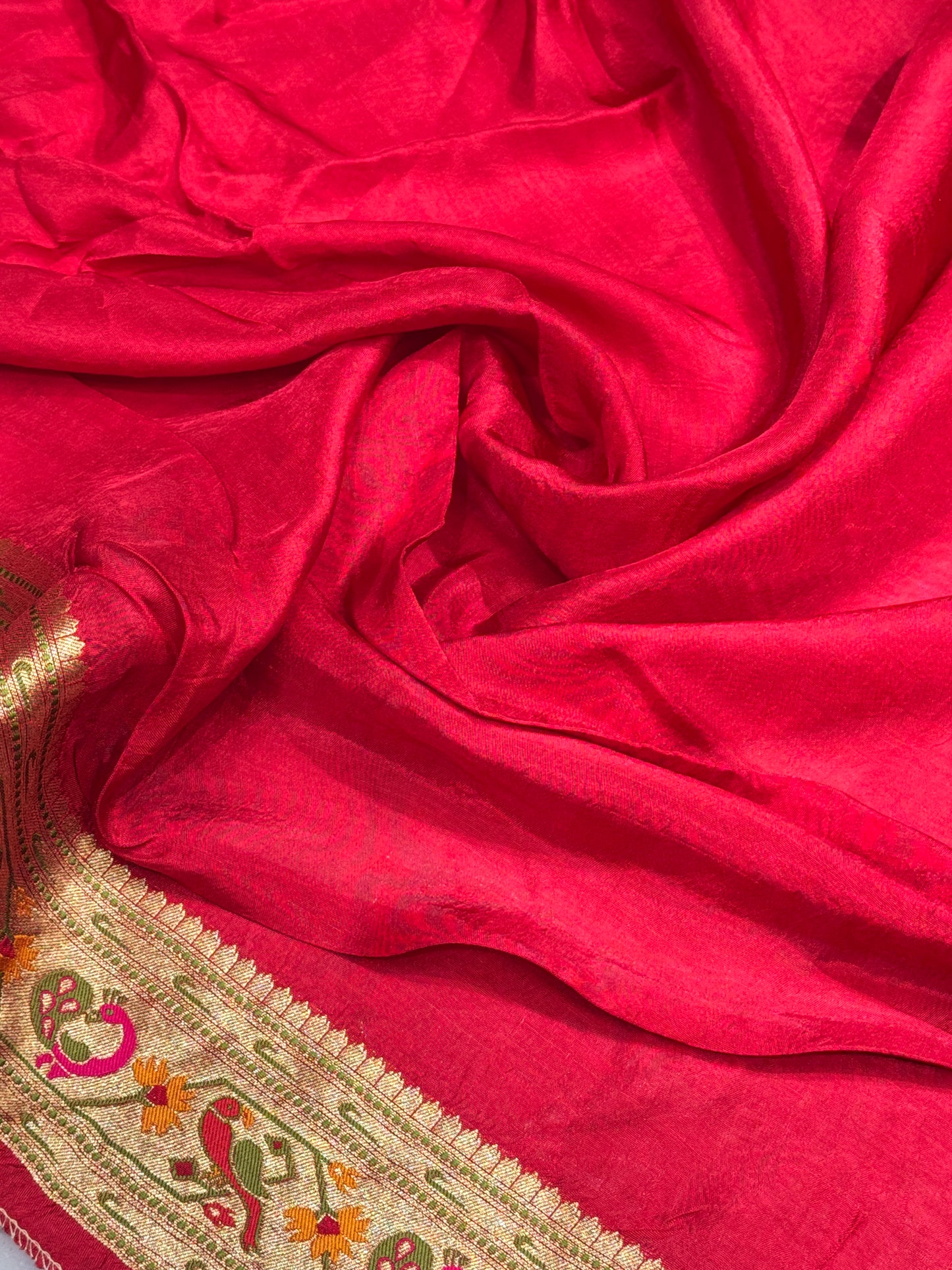 SEMI CREPE PAITHANI