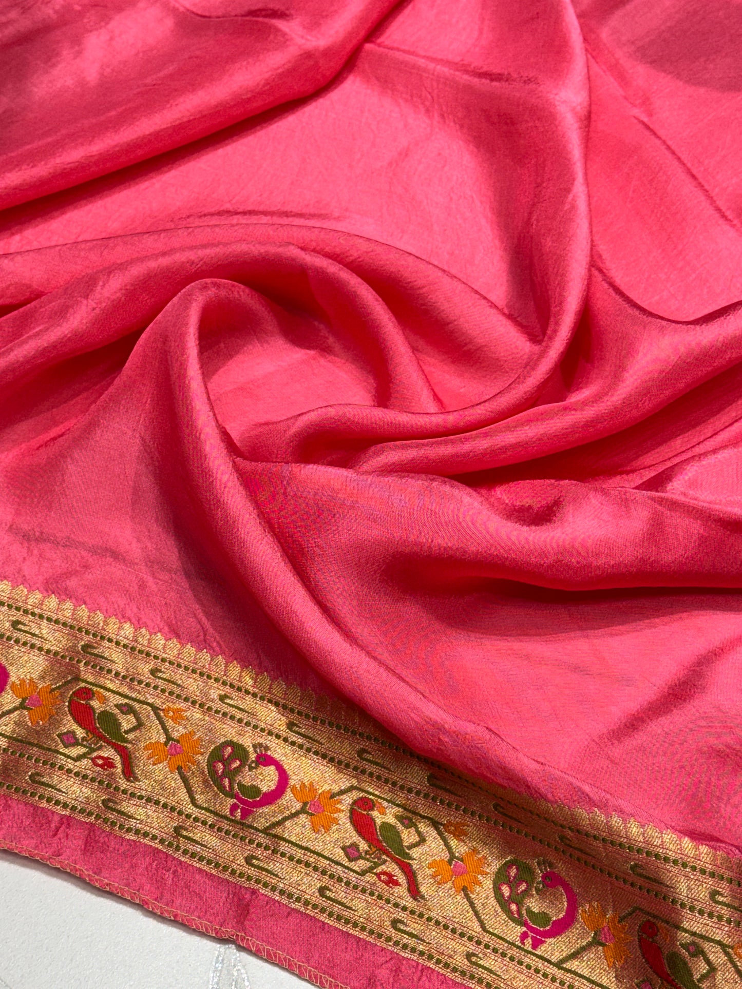 SEMI CREPE PAITHANI