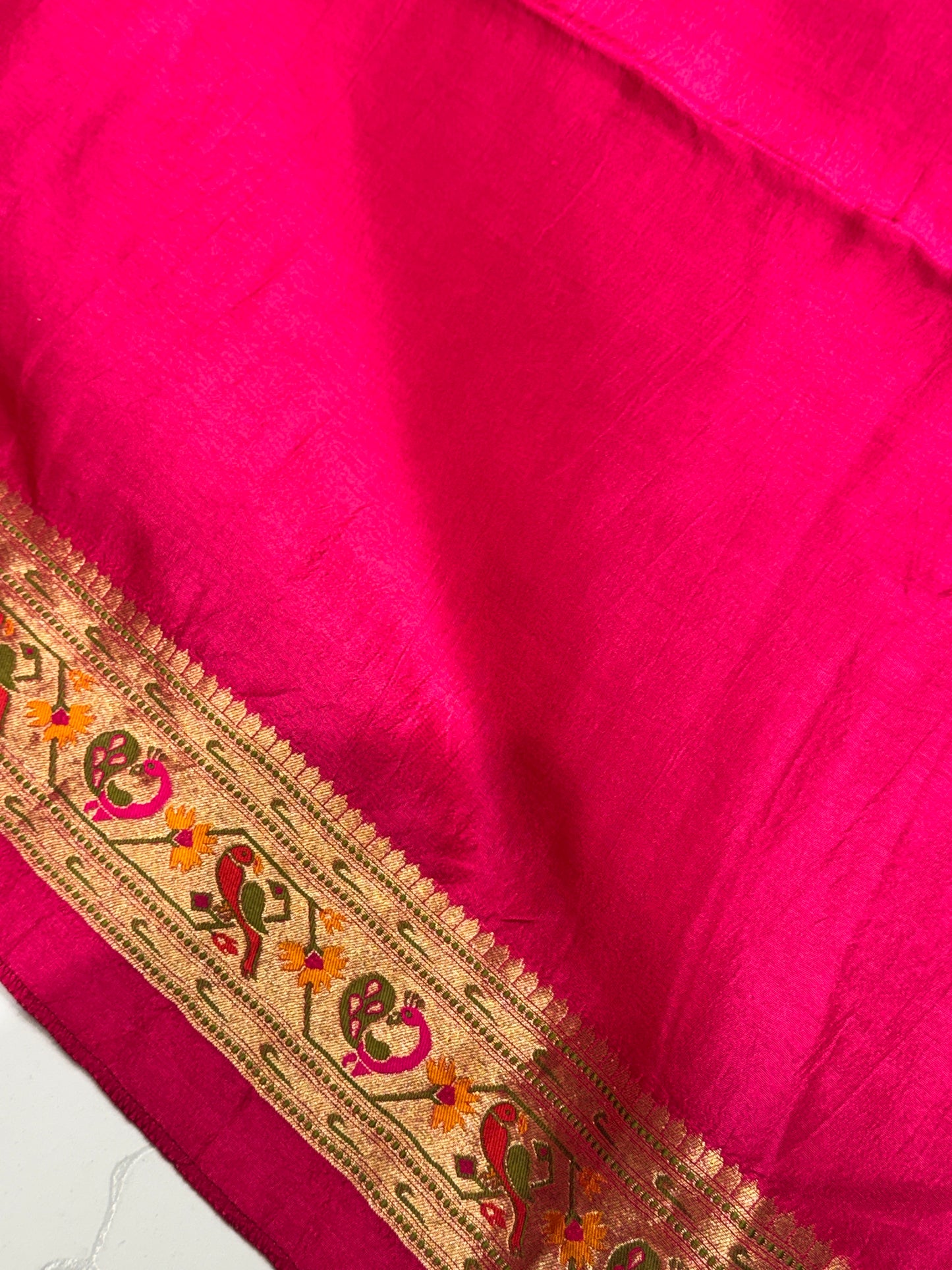 SEMI CREPE PAITHANI