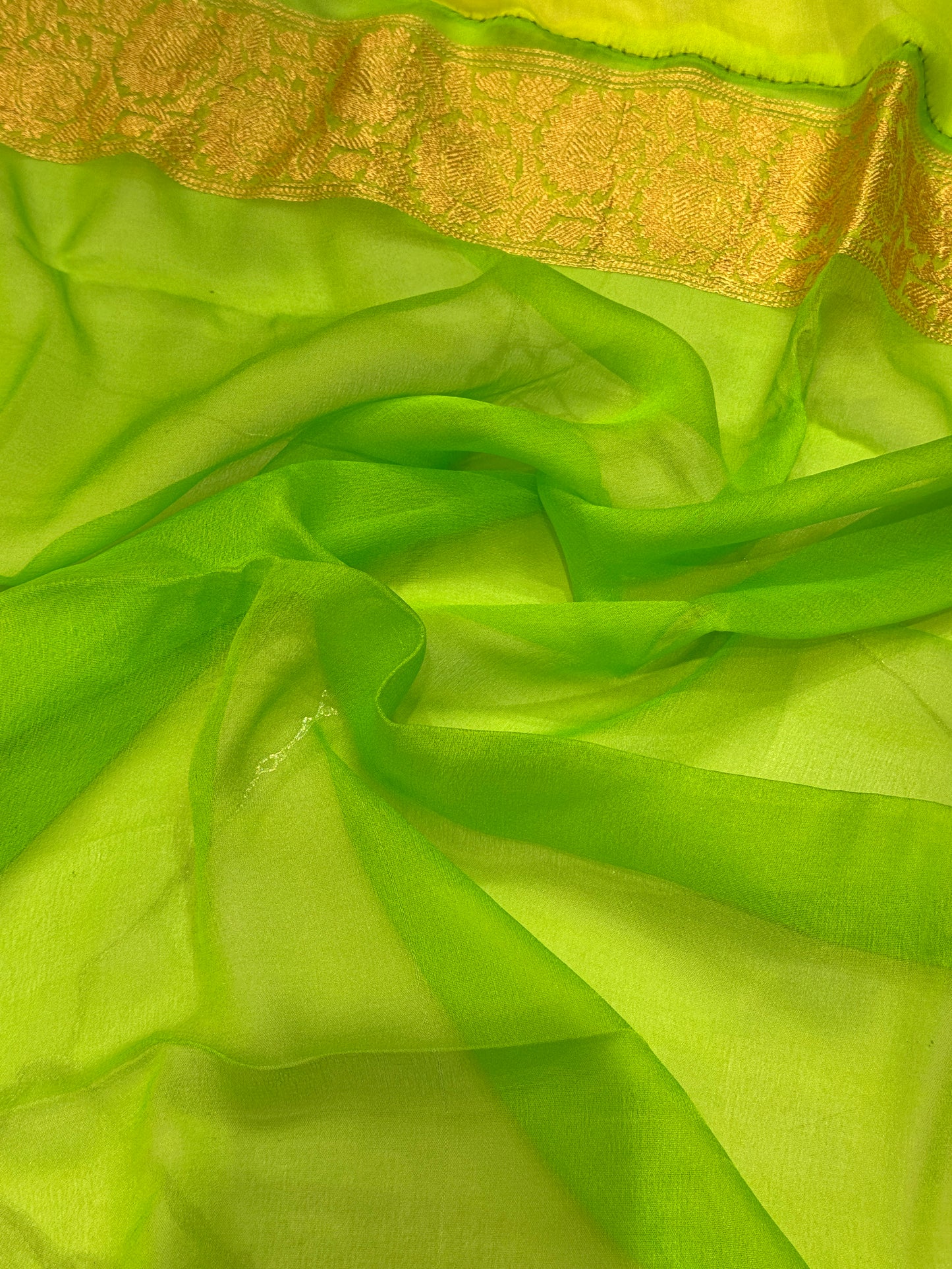 PURE CHIFFON BENARASI
