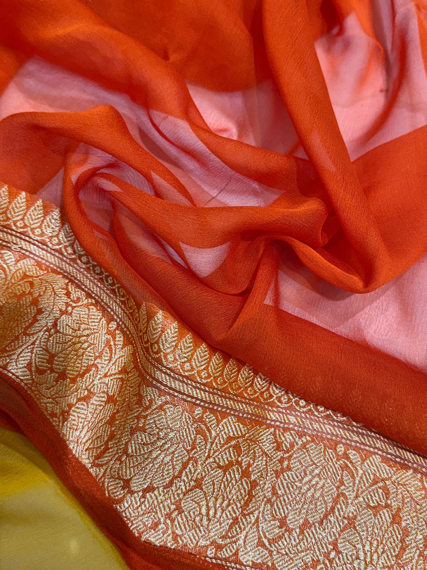 PURE CHIFFON BENARASI