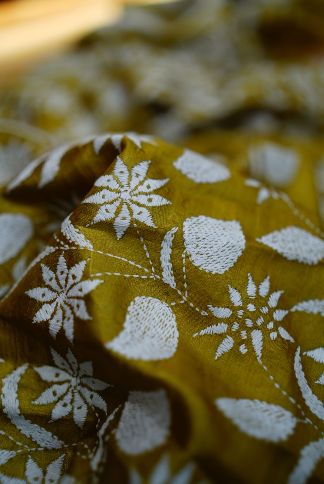 Pure Tussar Kantha