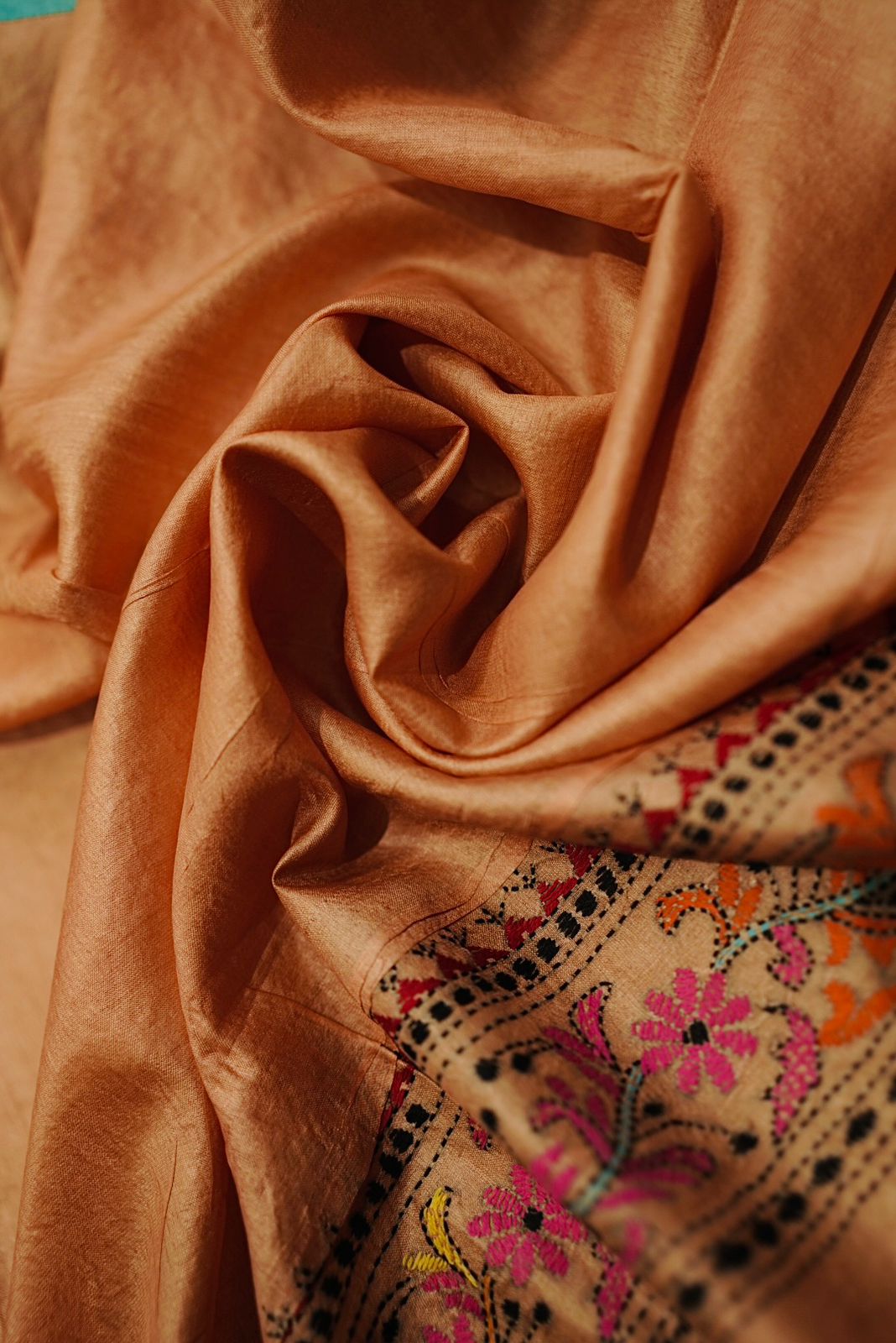 Pure Tussar Kantha