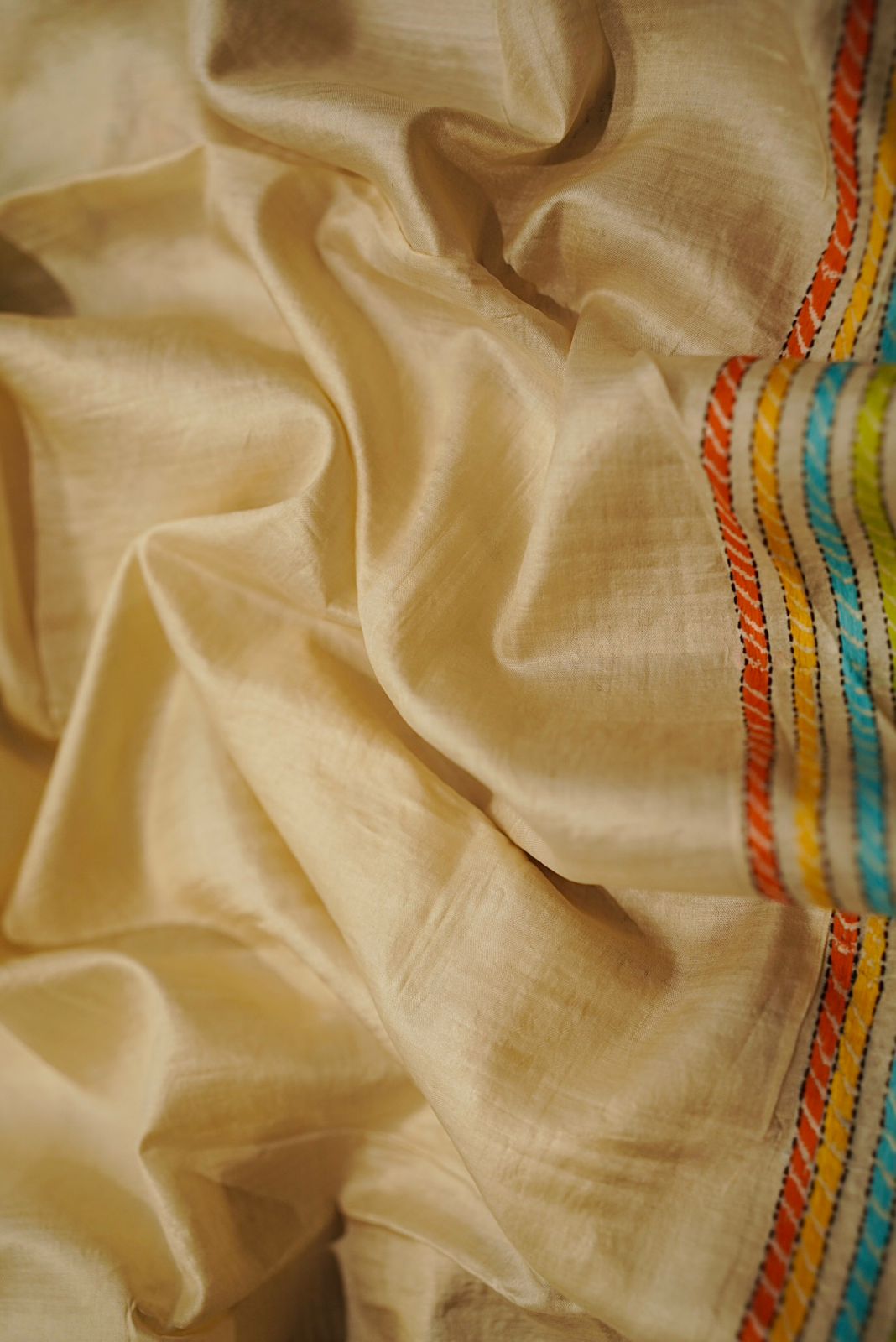 Pure Tussar Kantha