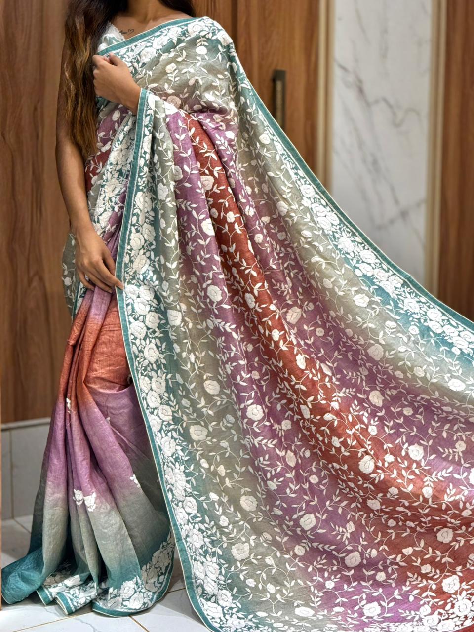 Hand Parsi Tussar