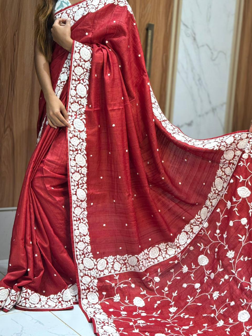 Hand Parsi Tussar