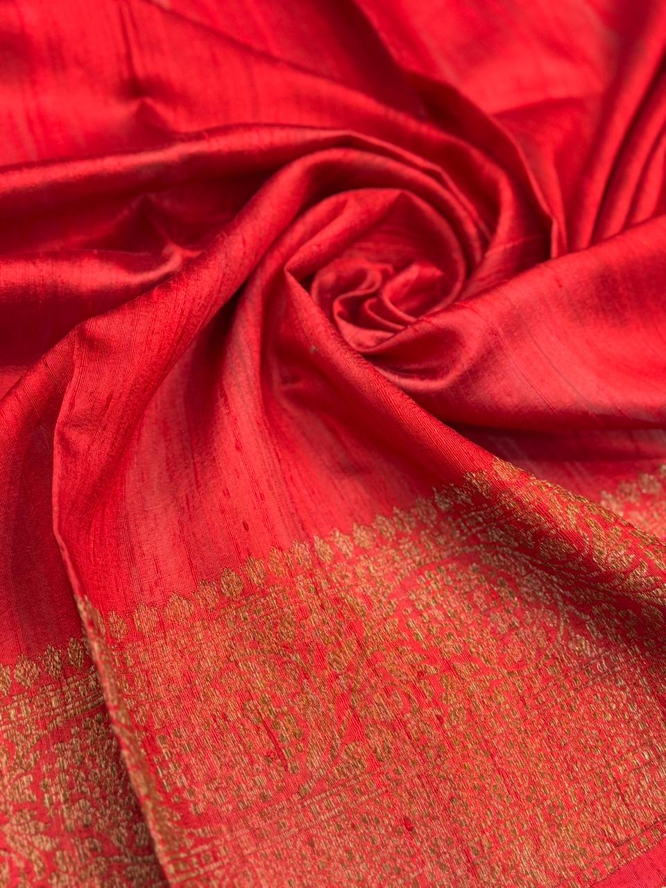 Pure raw silk benarasi