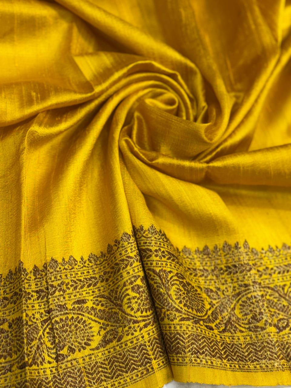 Pure raw silk benarasi