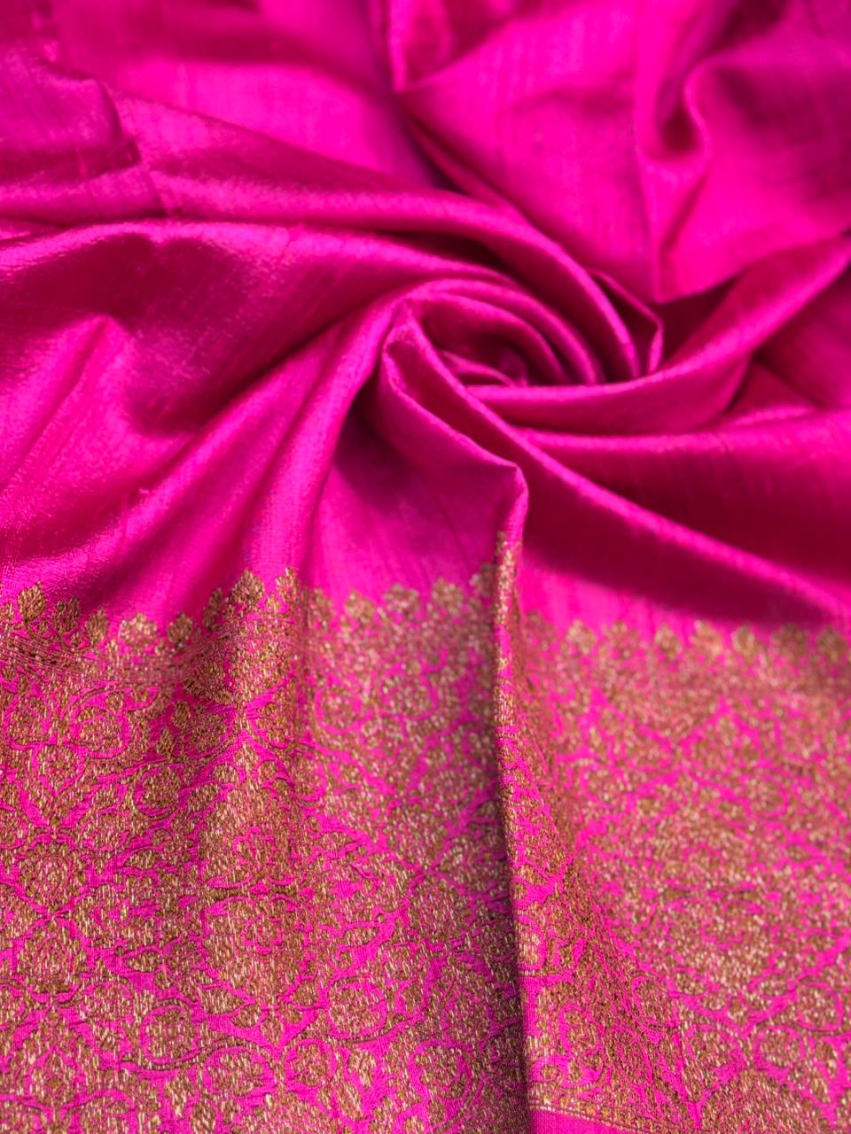 Pure raw silk benarasi