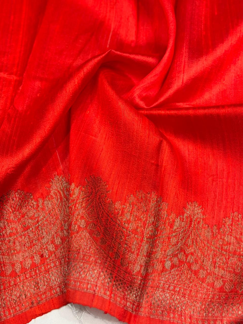 Pure raw silk benarasi