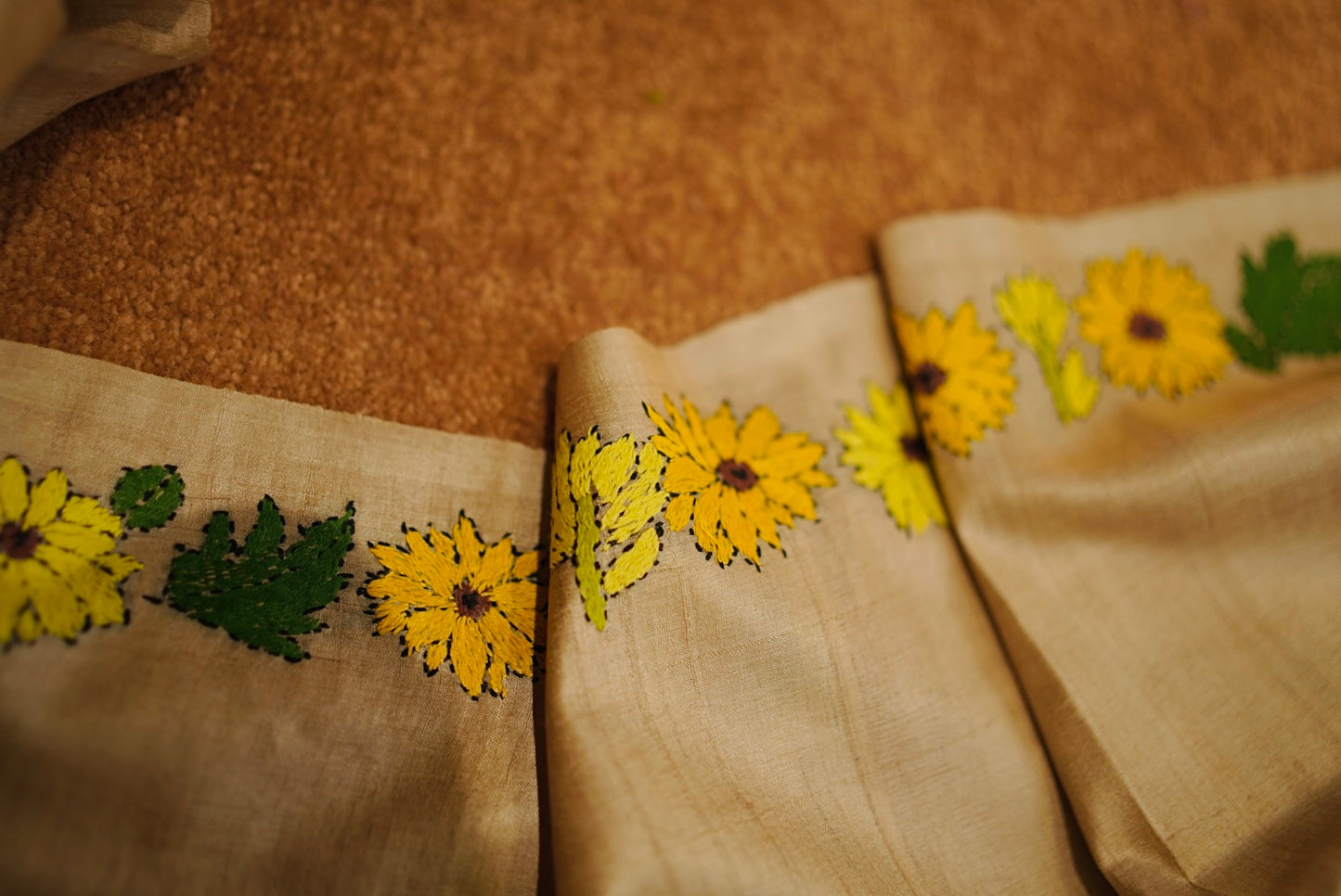 Pure Tussar Kantha