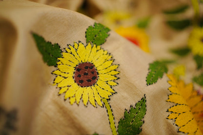 Pure Tussar Kantha