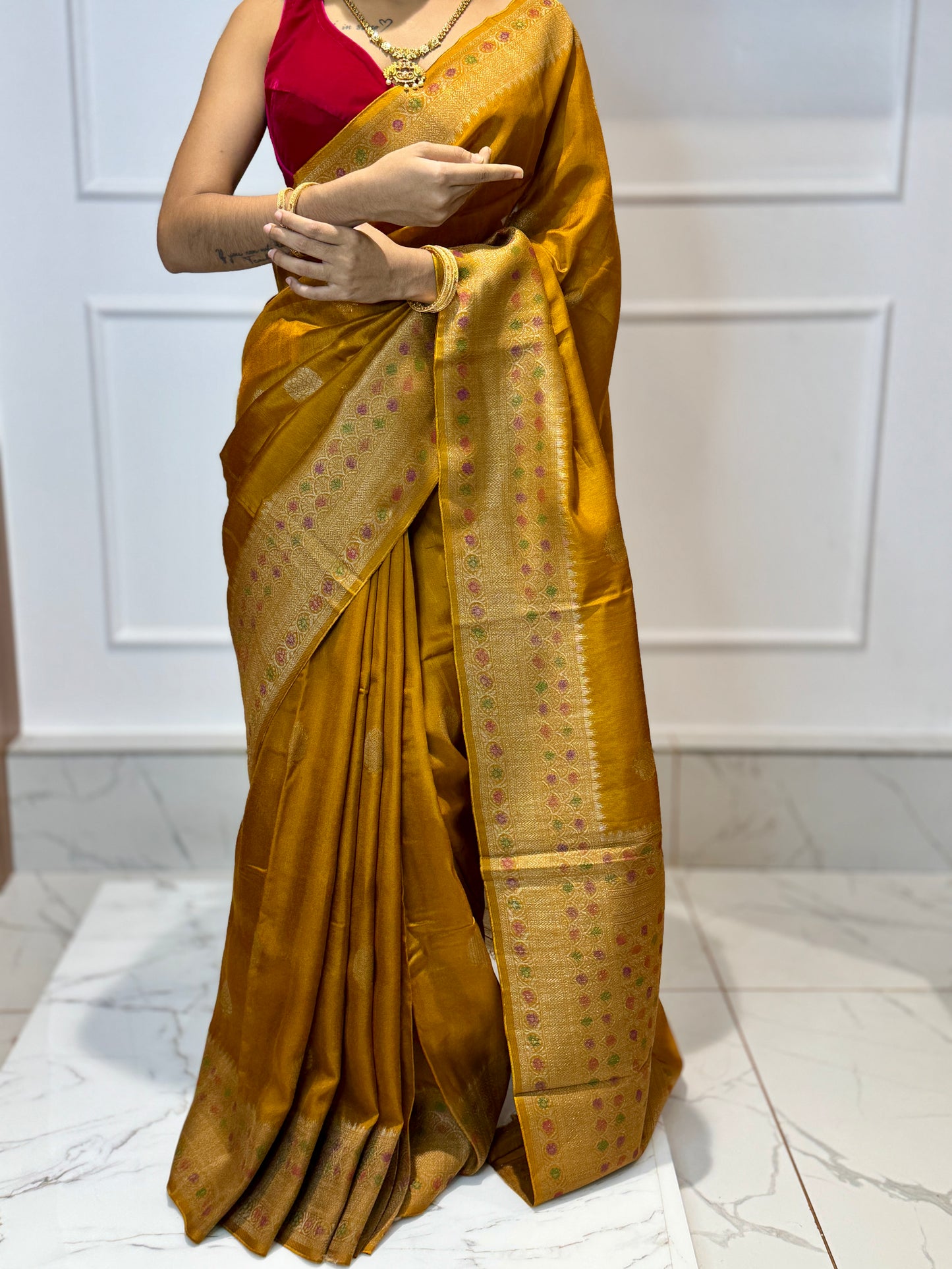 SEMI RAW SILK