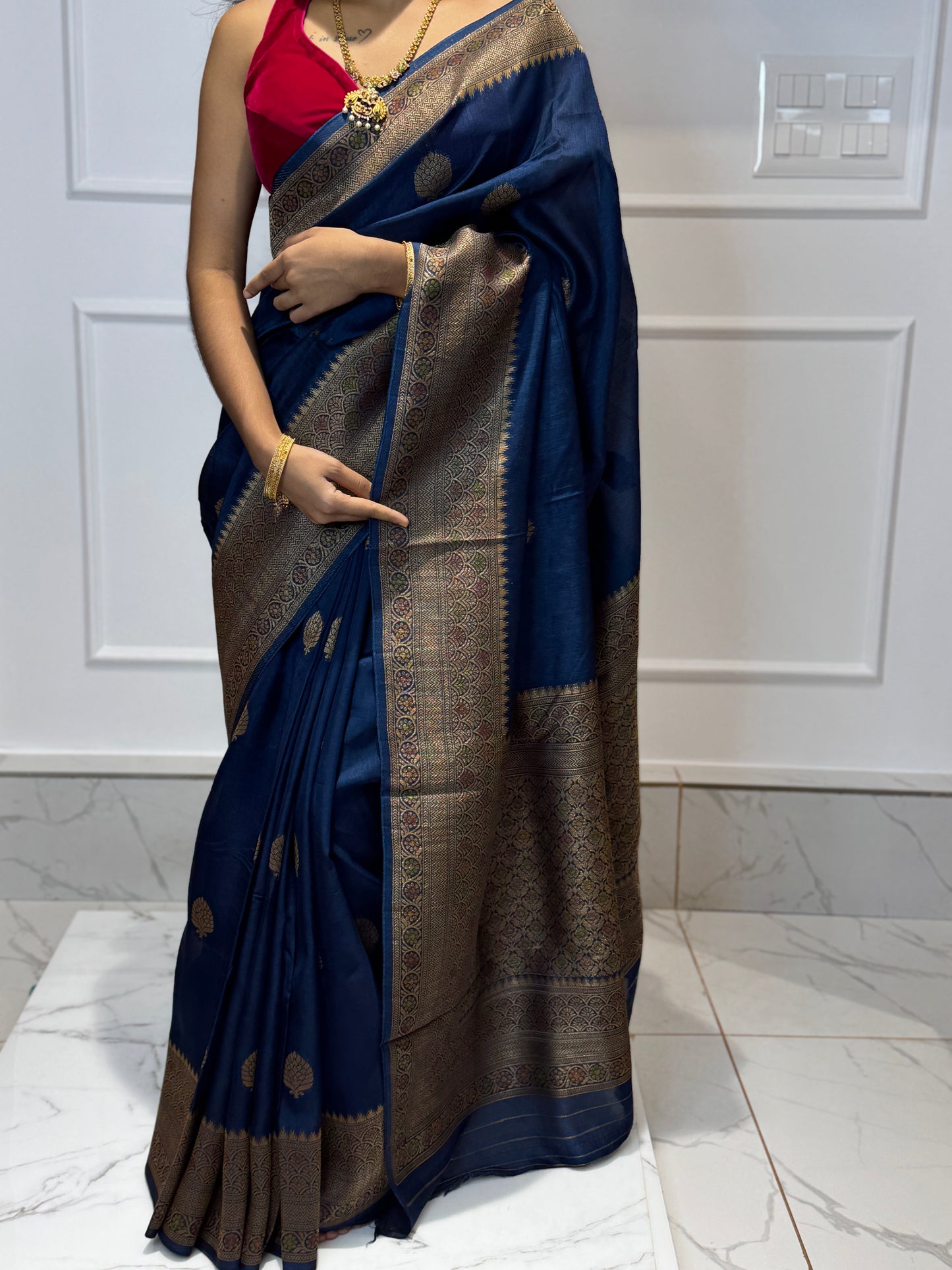 SEMI RAW SILK