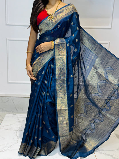 SEMI RAW SILK