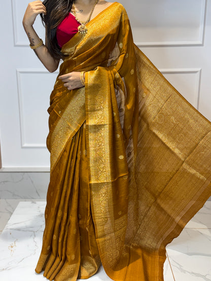 SEMI RAW SILK