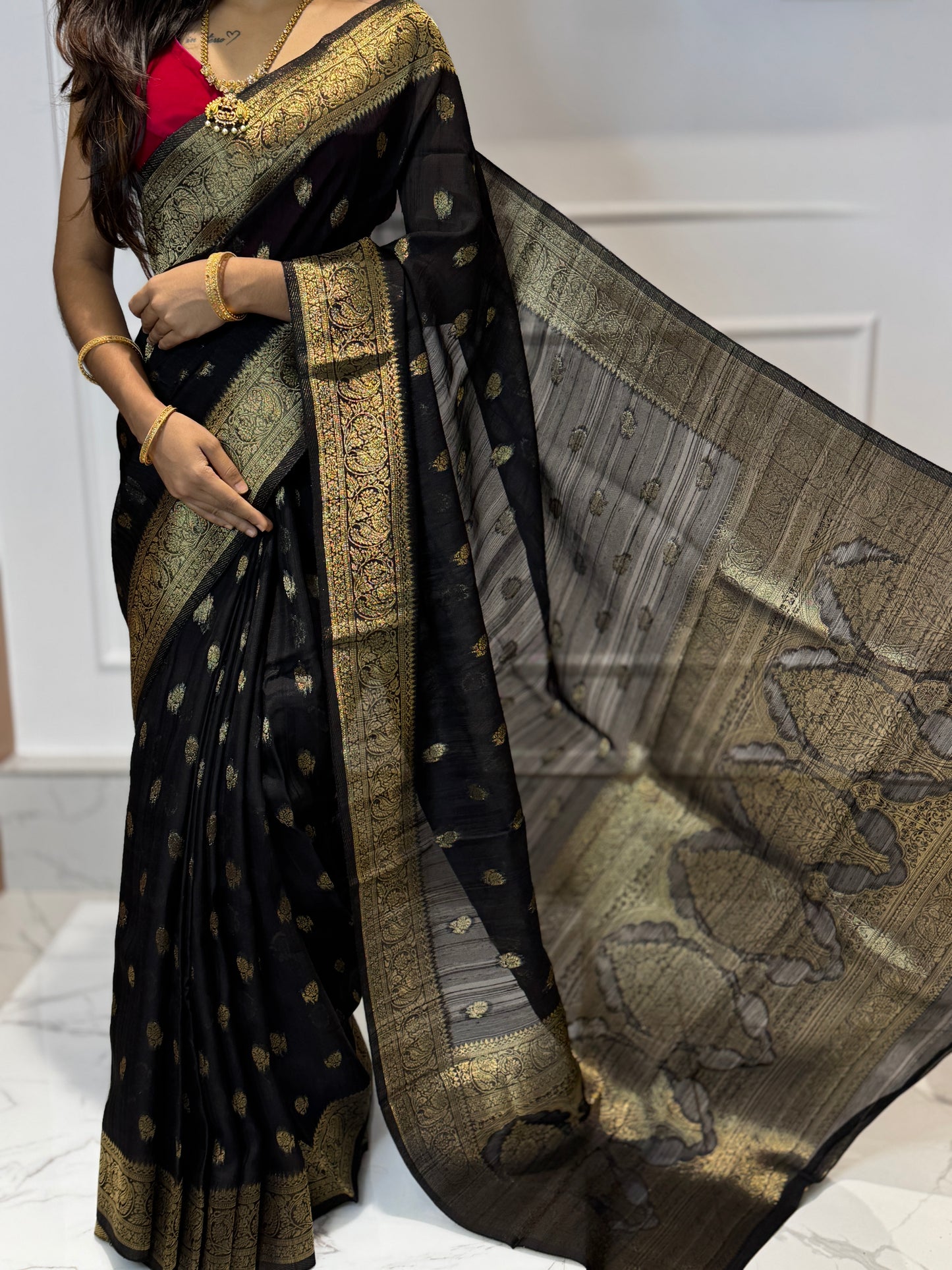 SEMI RAW SILK