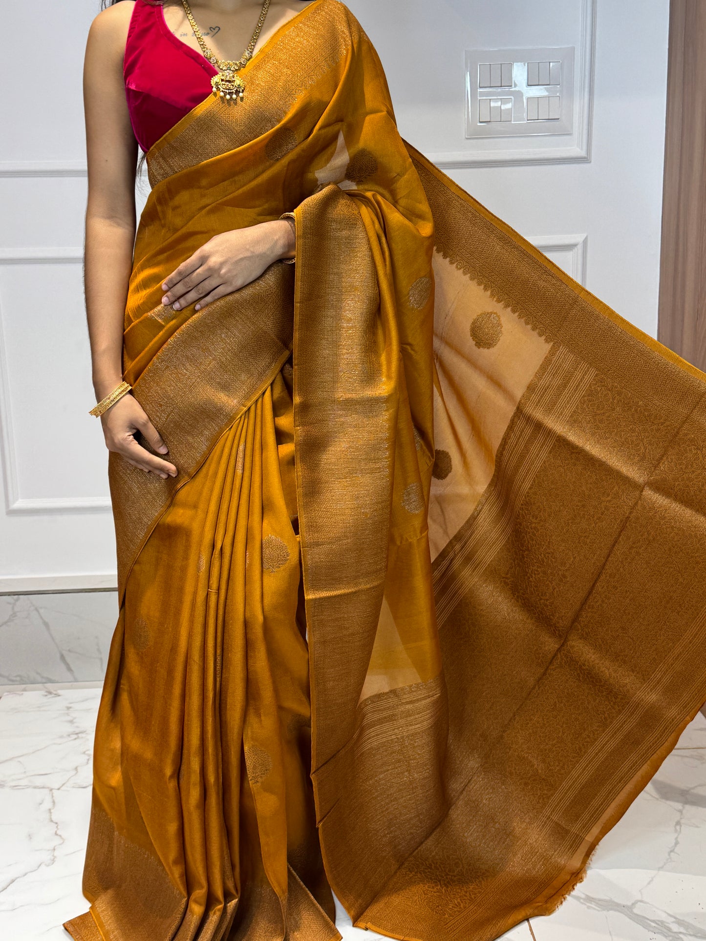 SEMI RAW SILK