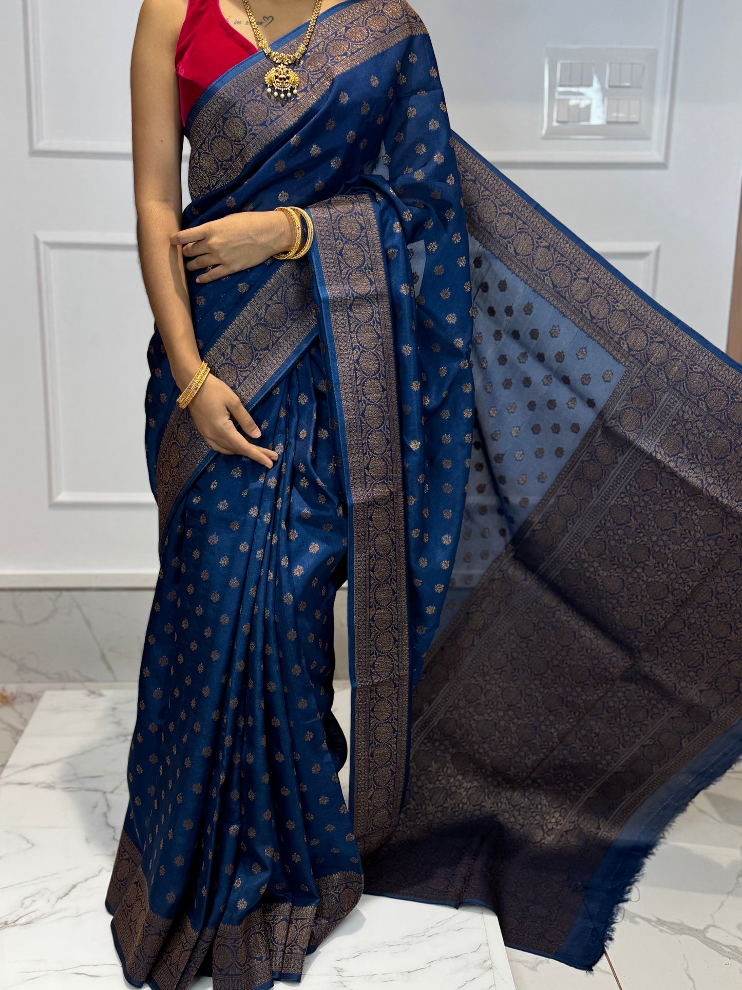 SEMI RAW SILK
