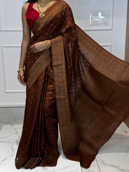 SEMI RAW SILK