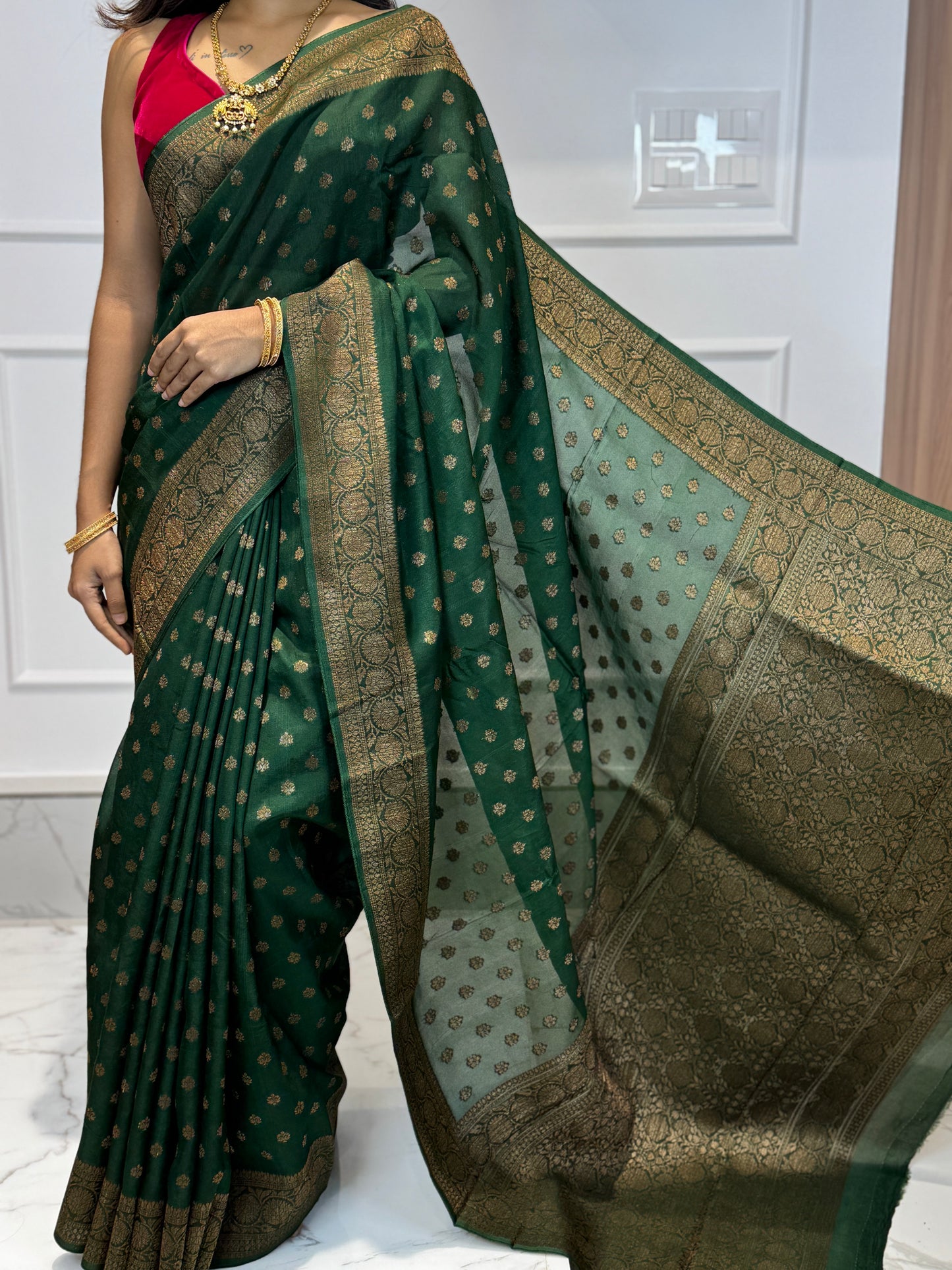 SEMI RAW SILK