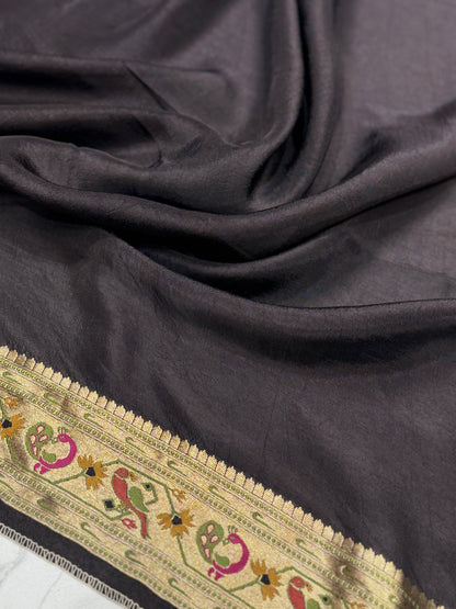 SEMI CREPE PAITHANI