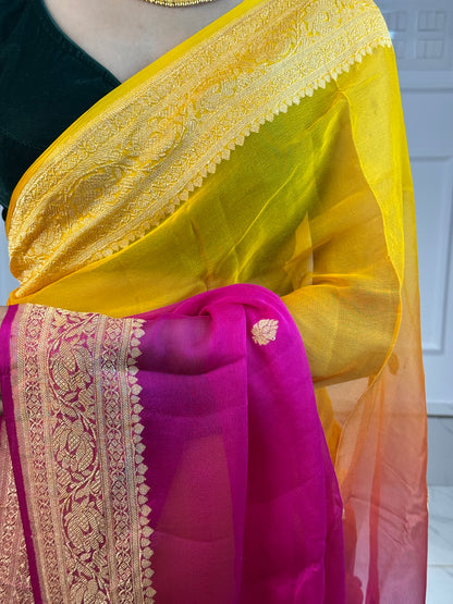PURE CHIFFON BENARASI