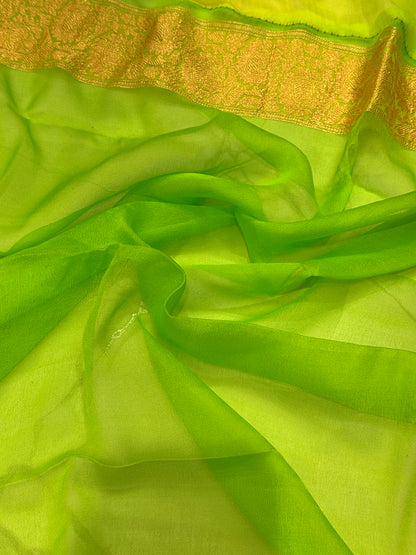 PURE CHIFFON BENARASI
