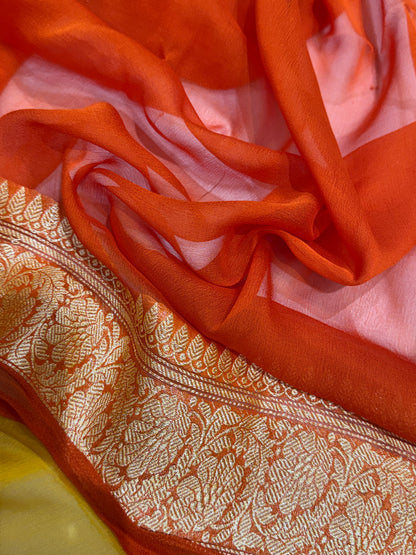 PURE CHIFFON BENARASI