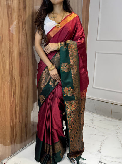 SEMI RAW SILK