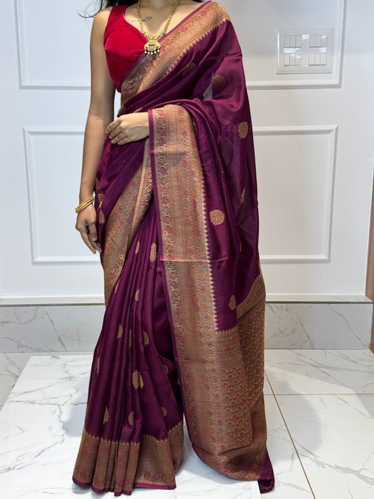 SEMI RAW SILK