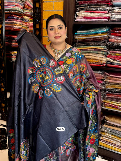 Tussar kantha