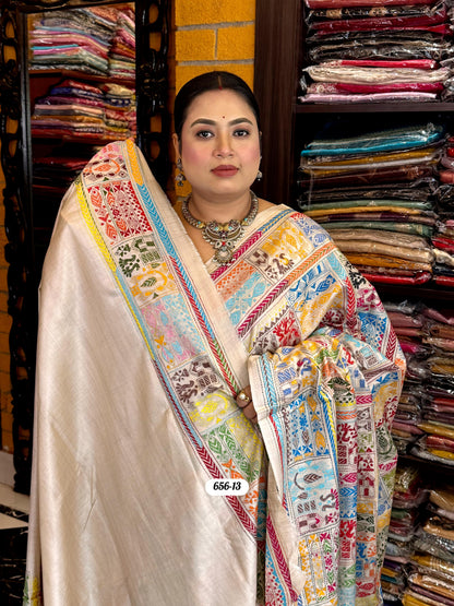 Tussar kantha