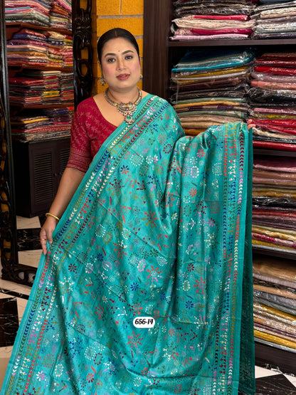 Tussar kantha