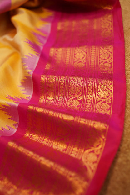 Pure silk Gadwal