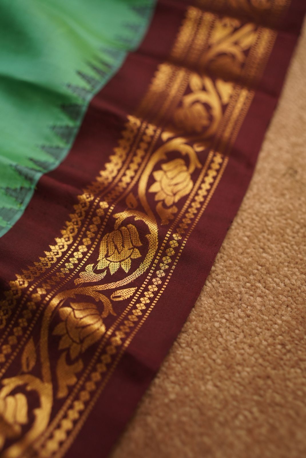 Pure silk Gadwal