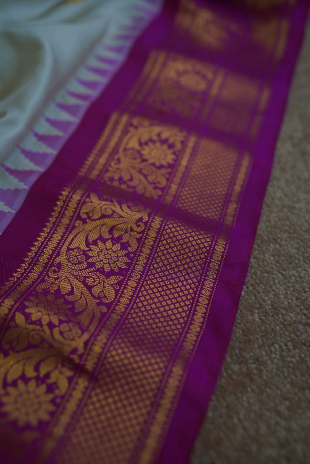 Pure silk Gadwal