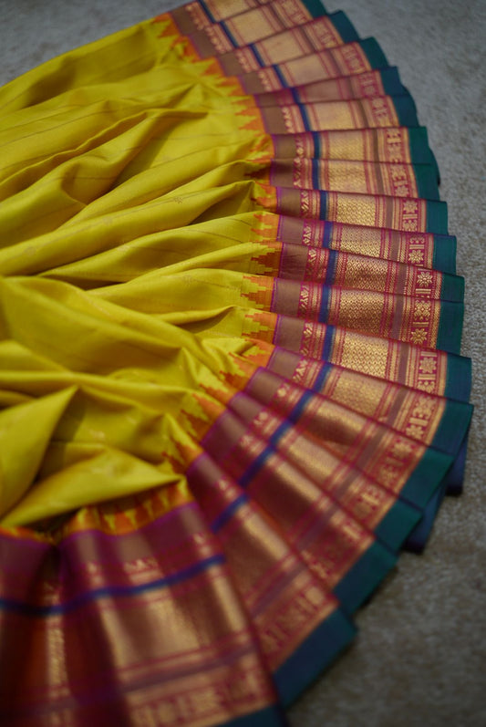 Pure silk Gadwal