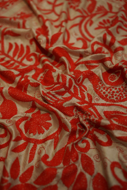 Pure Tussar Kantha