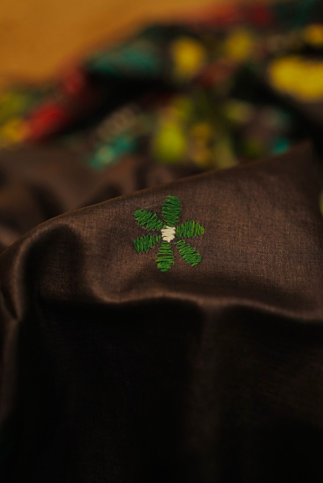 Pure Tussar Kantha