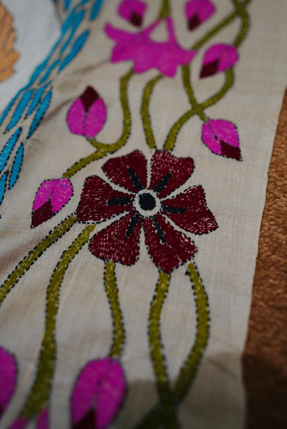 Pure Tussar Kantha