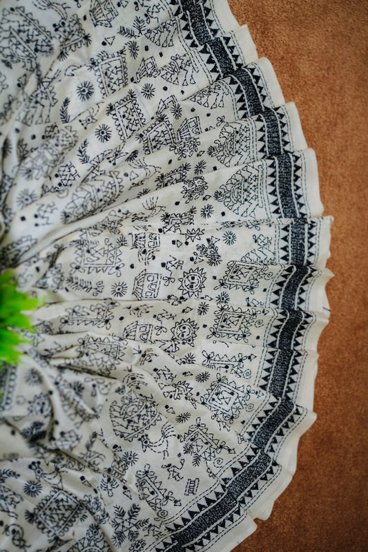 Pure Tussar Kantha