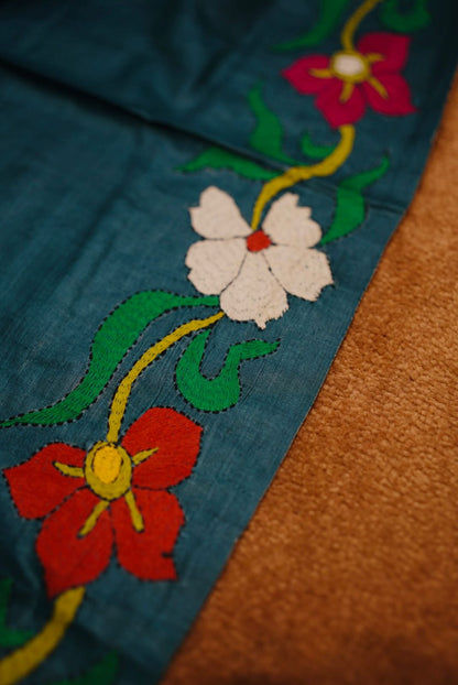Pure Tussar Kantha