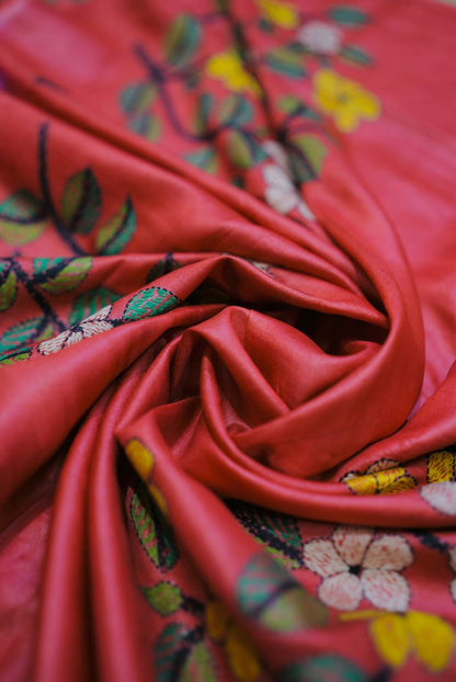 Pure Tussar Kantha