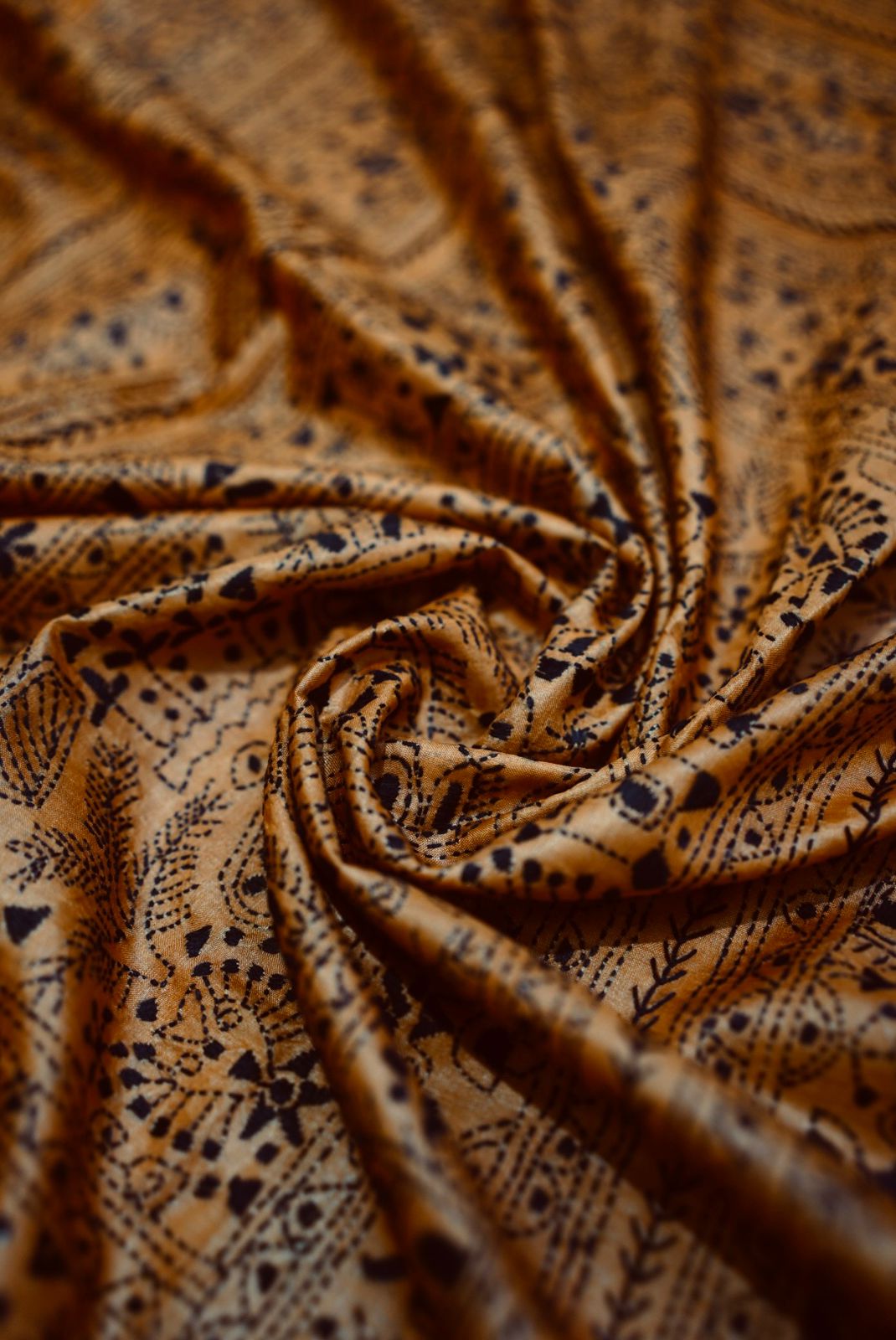 Pure Tussar Kantha