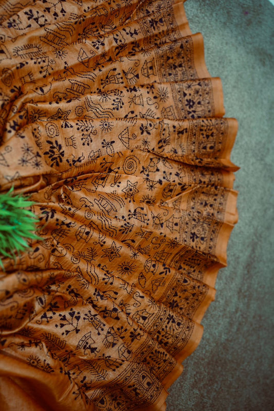 Pure Tussar Kantha