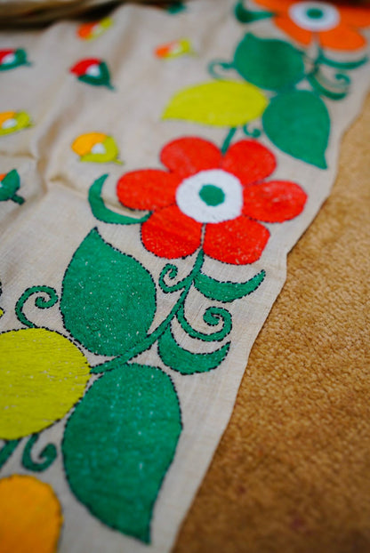 Pure Tussar Kantha
