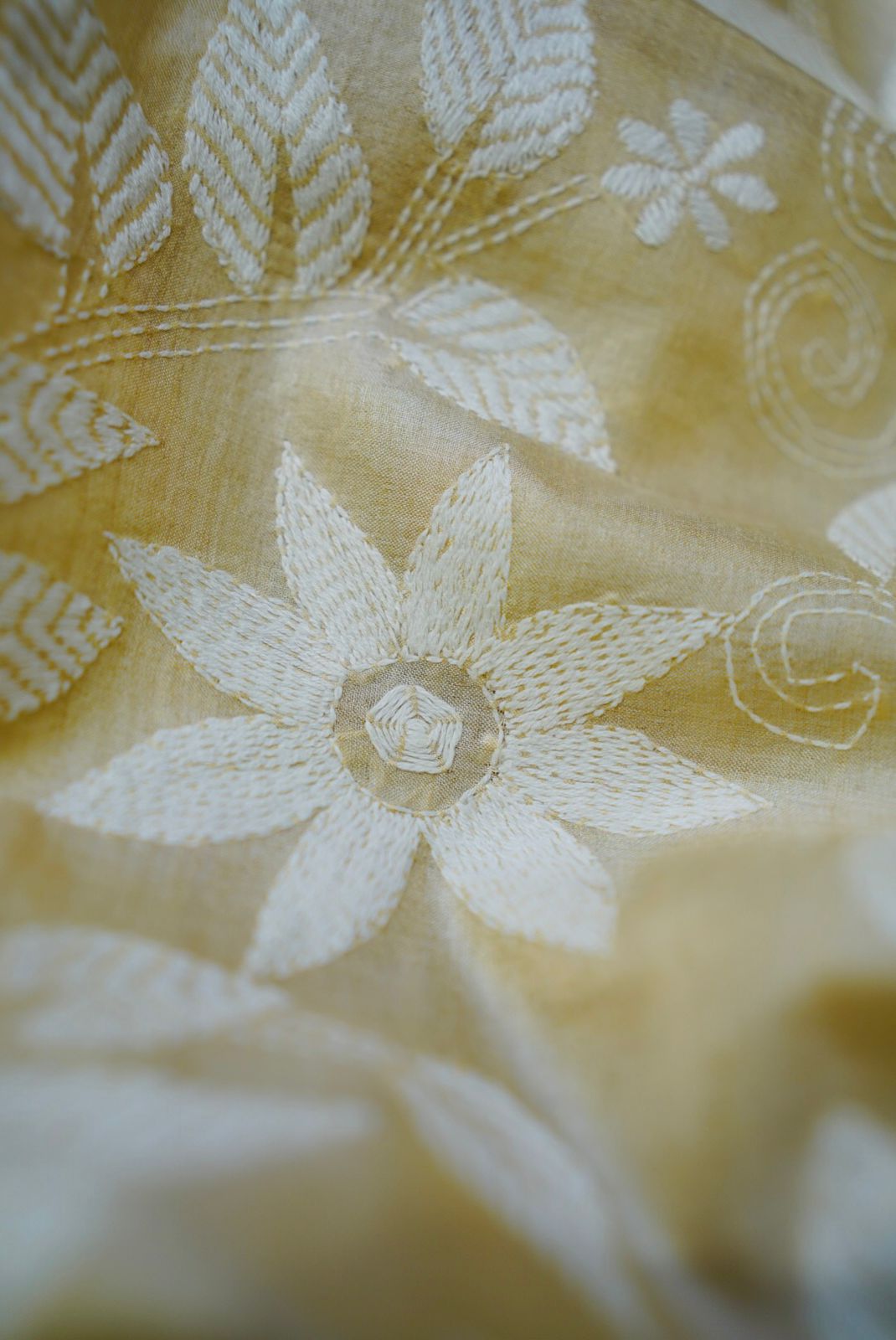 Pure Tussar Kantha